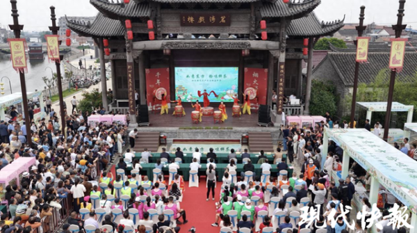 长宏网 田间好物点燃消费热情！南通如东解锁端午农文旅融合“新花样”