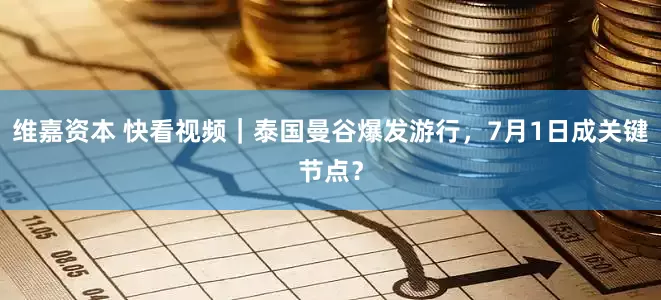 维嘉资本 快看视频｜泰国曼谷爆发游行，7月1日成关键节点？