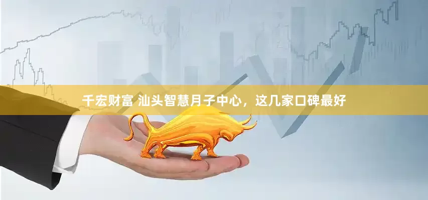 千宏财富 汕头智慧月子中心，这几家口碑最好